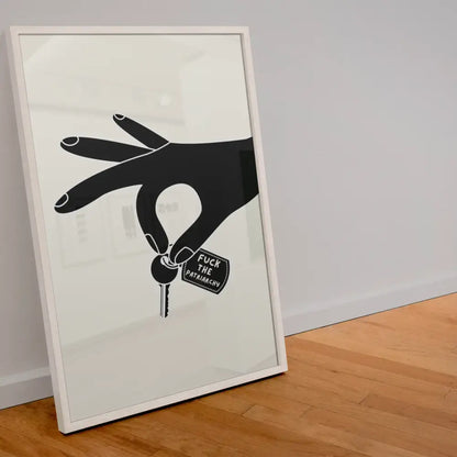 Blue Iris Designs Co - Fuck The Patriarchy Keychain Print