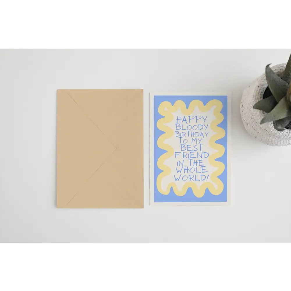 Happy Birthday Best Friend - PABOOM