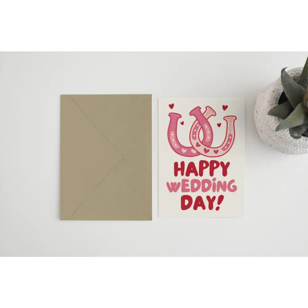 Happy Wedding Day Card - PABOOM