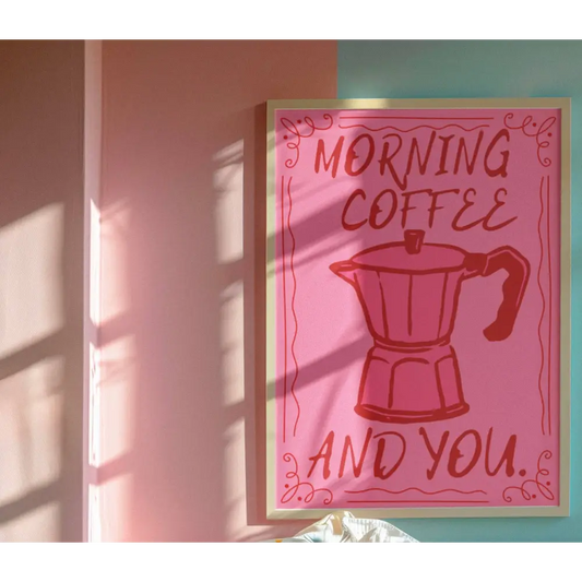 Morning Coffee Print - PABOOM