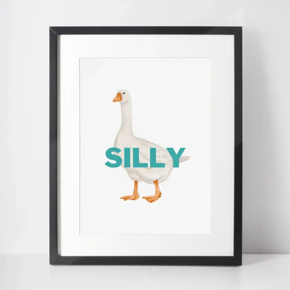 Blue Iris Designs Co - Silly Goose Print