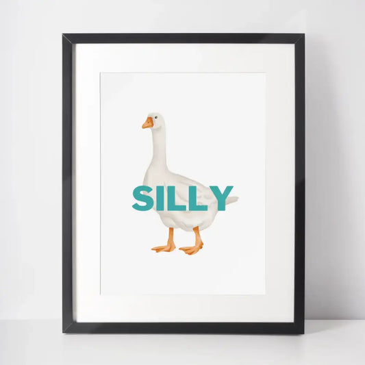 Blue Iris Designs Co - Silly Goose Print