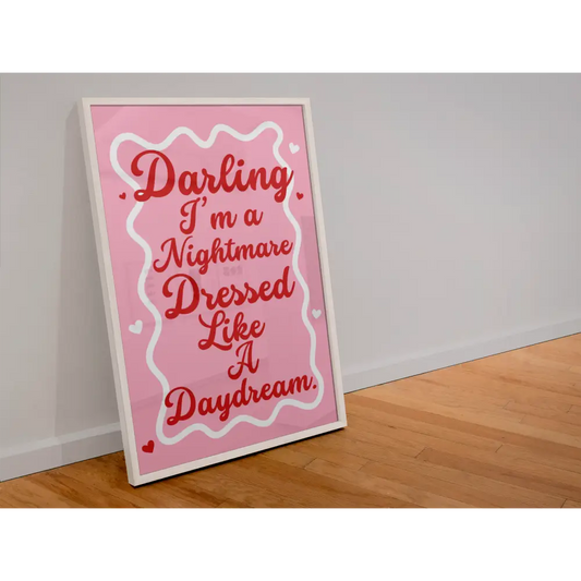 Blue Iris Designs Co - Taylor Swift blank space inspired print A4