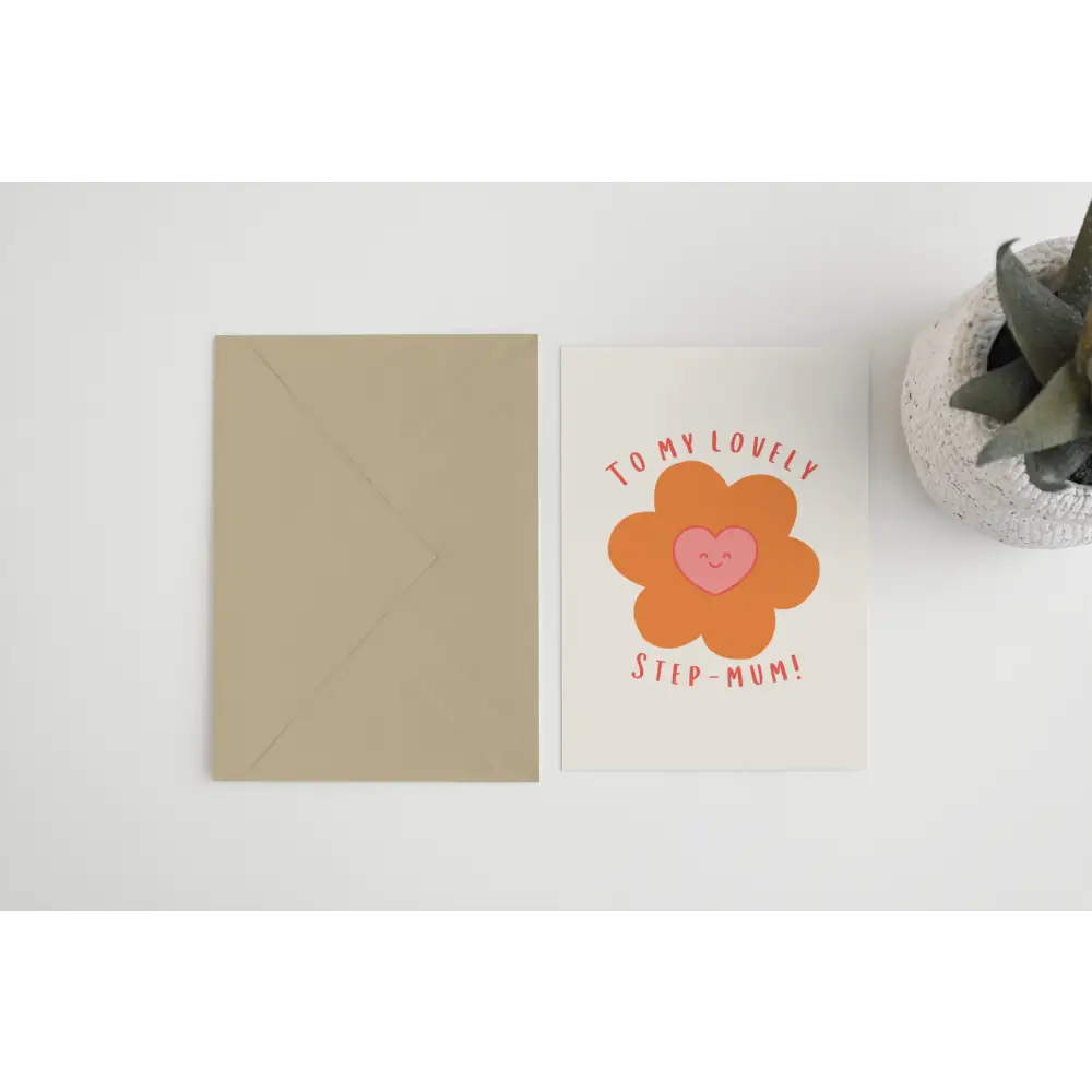 To My Lovely Step-Mum Card - PABOOM