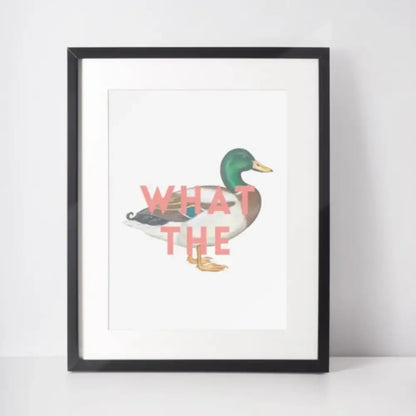 What The Duck Print - PABOOM