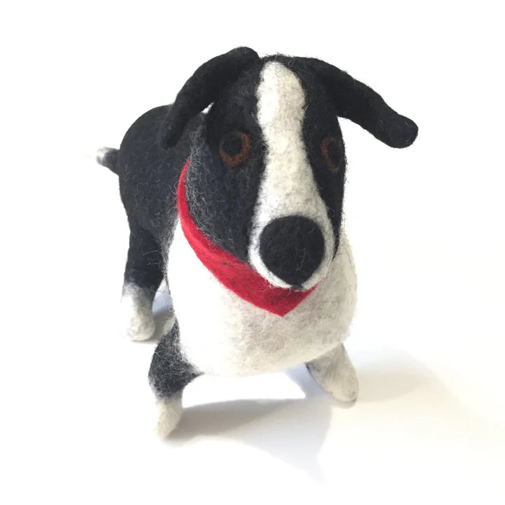 Felted Border Collie