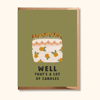 Brush + Bird Paper Co. - A Lot Of Candles Card