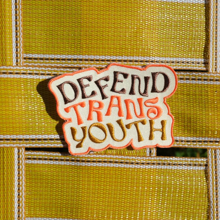 Defend Trans Youth Patch