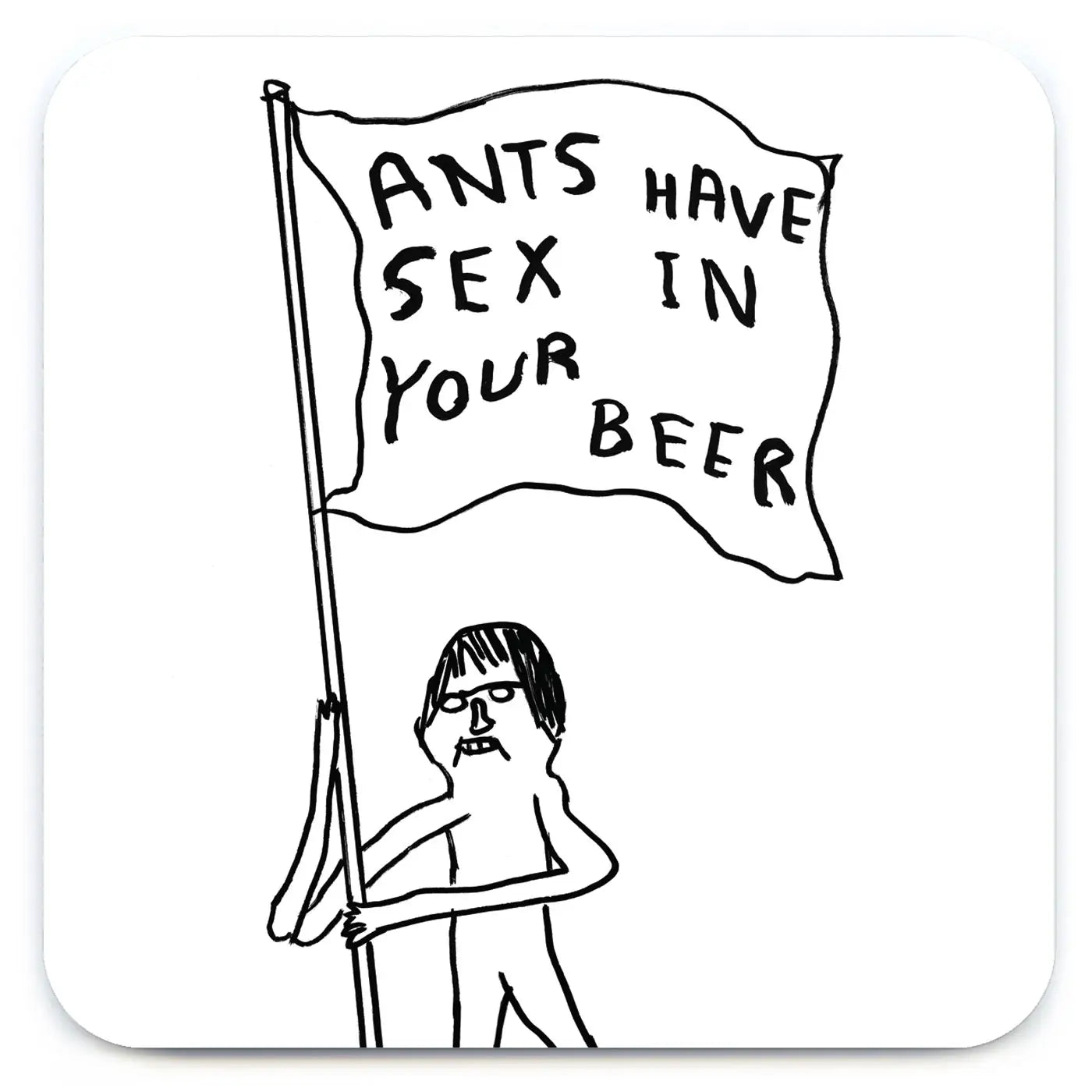 Ants Have Sex In Beer Coaster