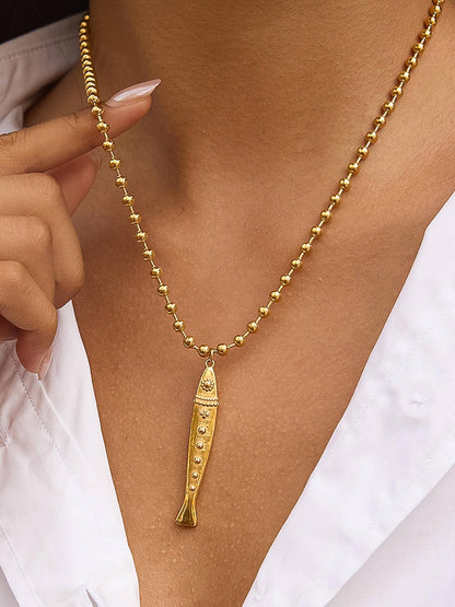 Bellisse Vintage Fish Necklace