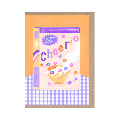 Cheerio Goodbye Card