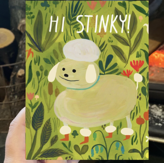 Hi Stinky! Card