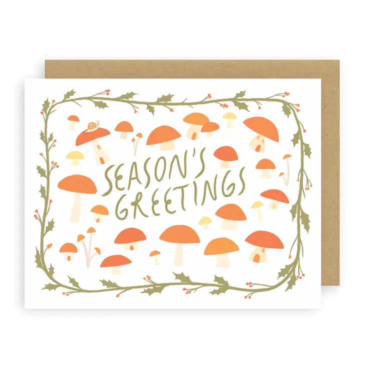 Mushroom Season Greeting Card Set