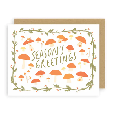 Mushroom Season Greeting Card