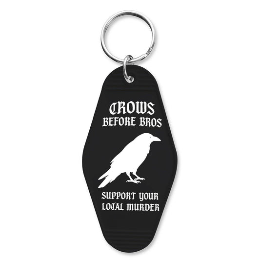 Crows Before Bros Room Keychain