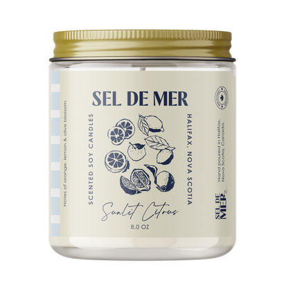 Sel de Mer Soy Candle - By the Fire