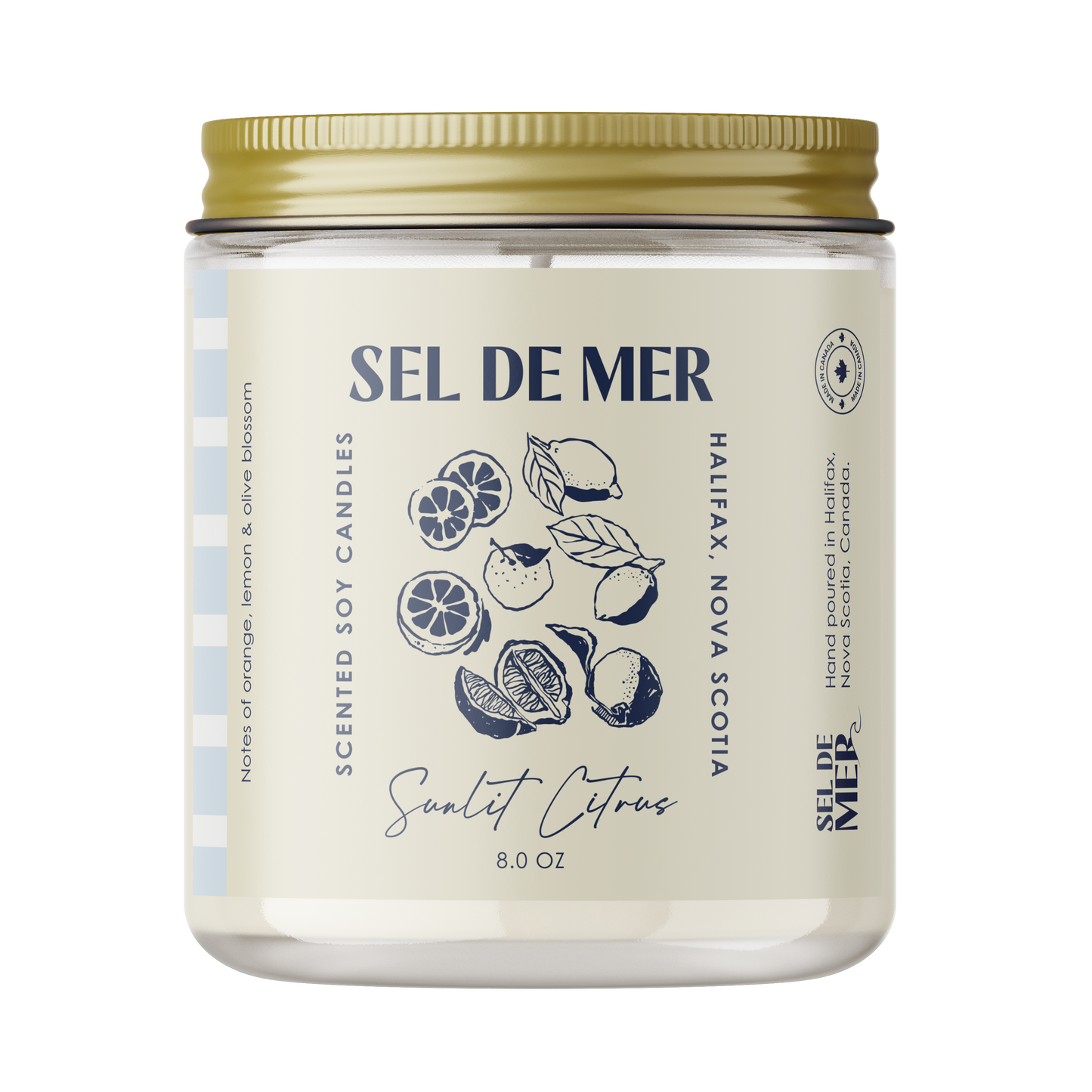 Sel de Mer Soy Candle - 34 Peaches