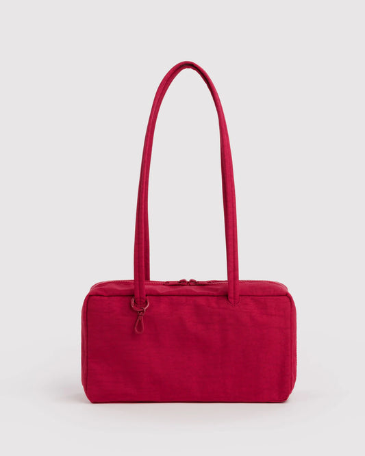 BAGGU Nylon Bowler Bag - Cherry