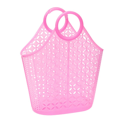 Atomic Tote Jelly Bag Neon Pink