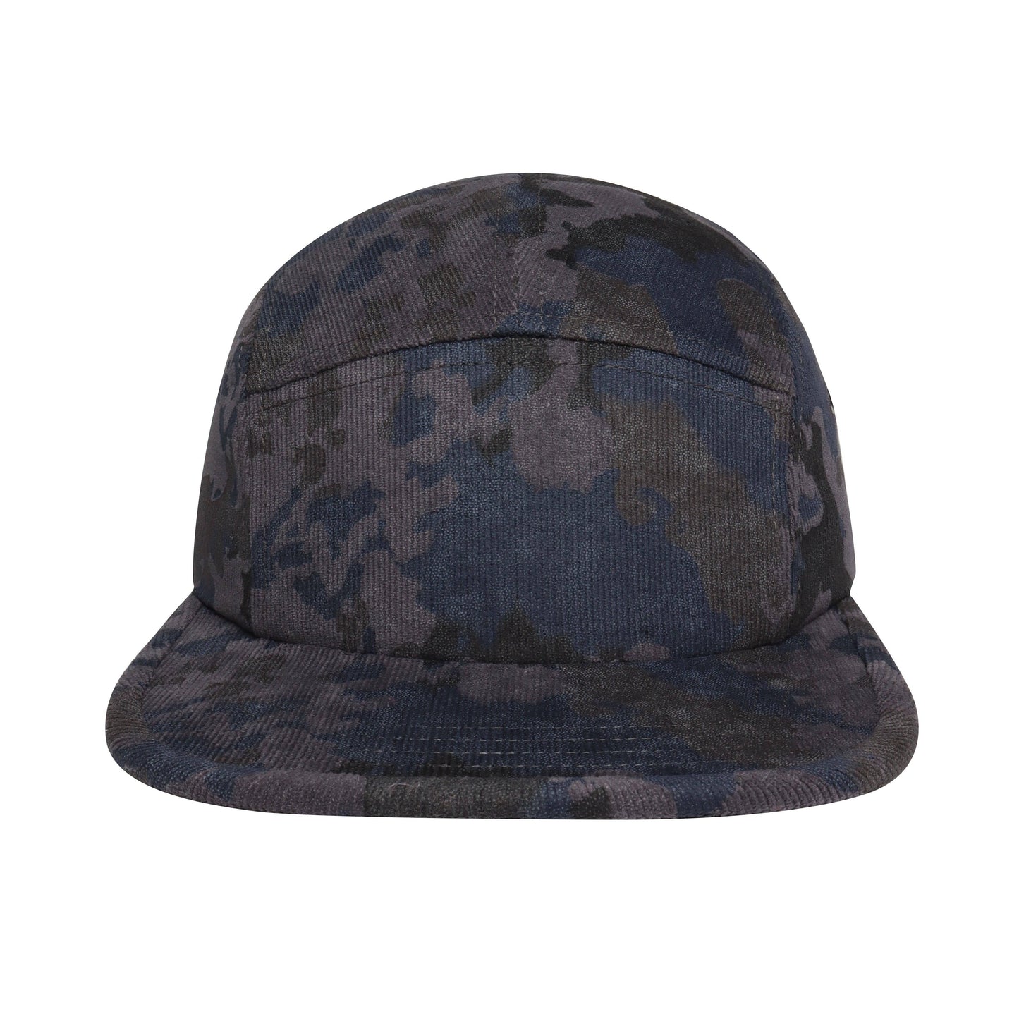 Corduroy Solid & Tie Dye 5 Panel Hat Camp Cap - Beige