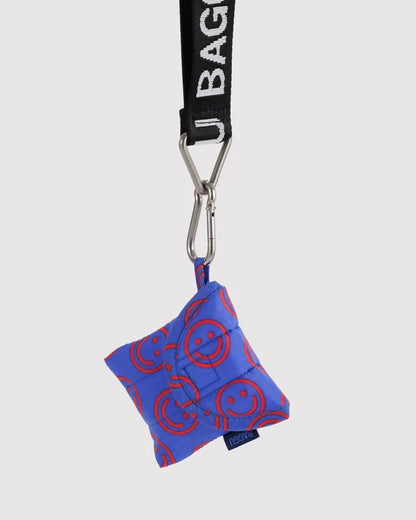 BAGGU Puffy Earbuds Case Mini Cobalt Happy