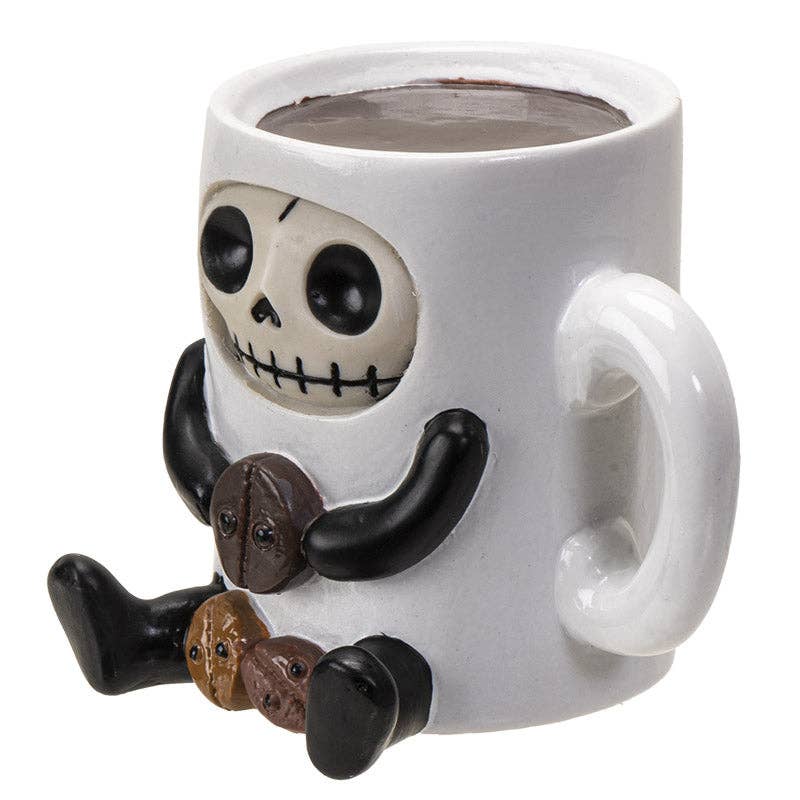 Furrybones Joe figurine displayed on a shelf
