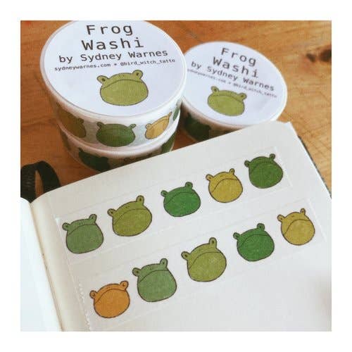 Frog Washi Tape