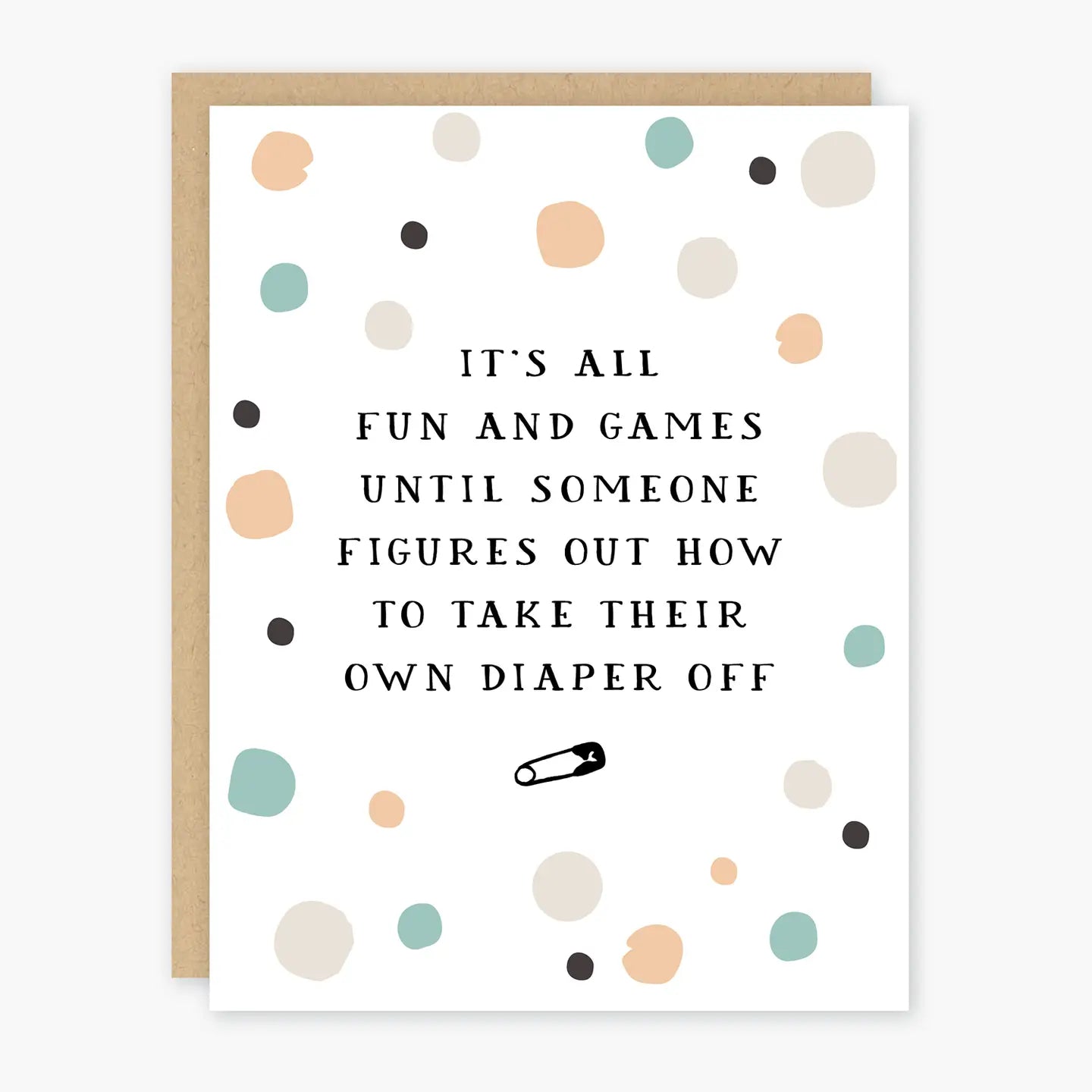 Fun And Games Baby Card