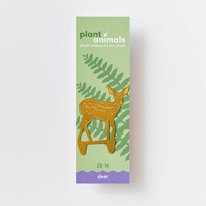 Plant Animal Deer, brass bambi plant pot decor