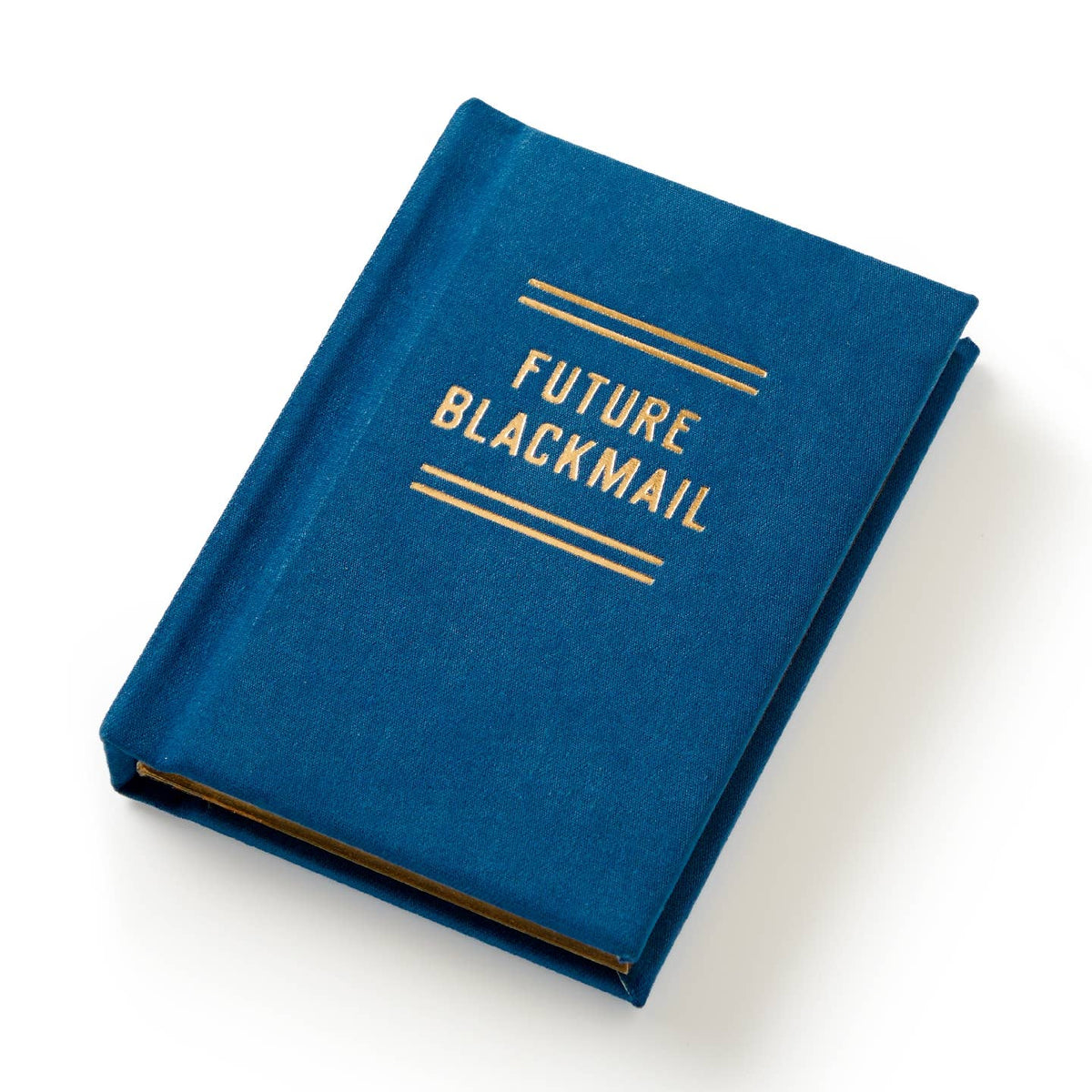 Future Blackmail tiny diary in hand for scale - PABOOM