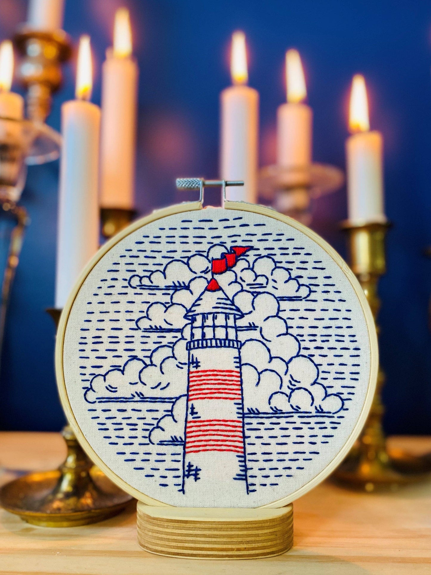 Lighthouse Complete Embroidery Kit