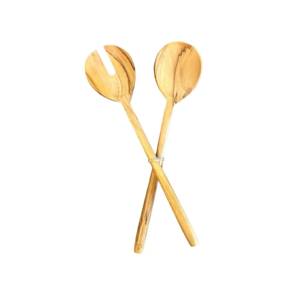 Ebi Salad Server - Teak - PABOOM