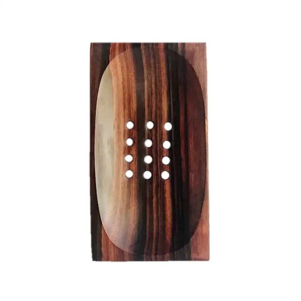 Sora Rectangle Soap Dish Rosewood - PABOOM