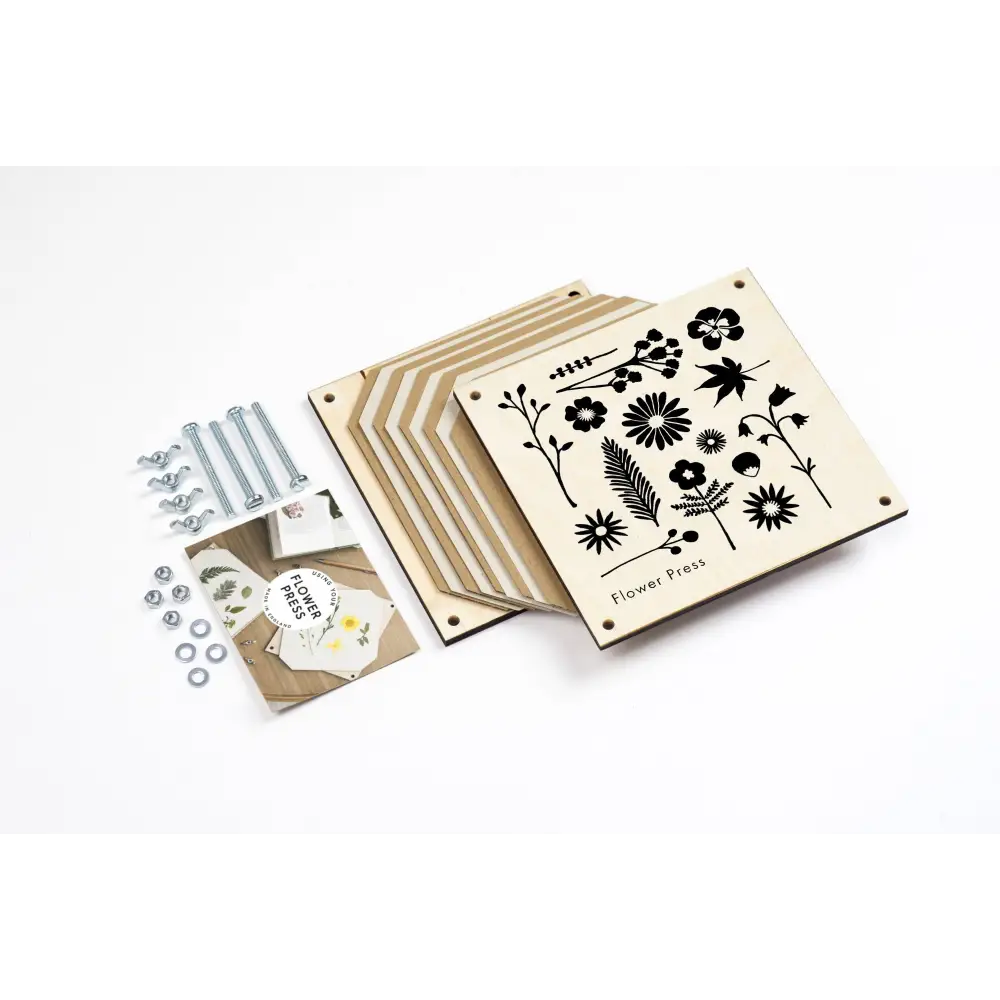 Studio Wald - UK Made - Flower Press - Silhouette