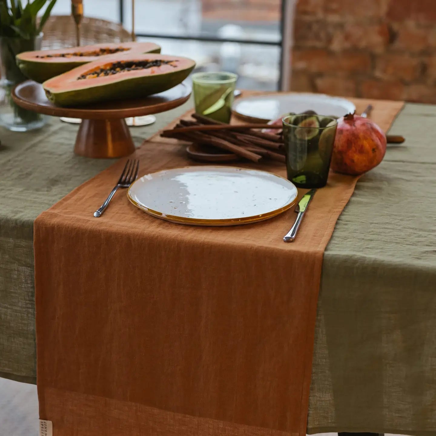 Cinnamon Table Runner