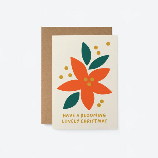 Blooming Lovely Christmas Card