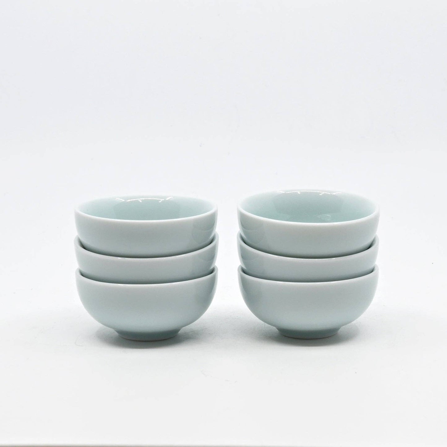 Koi Fish Kung Fu Tea Cups Set Sky Blue