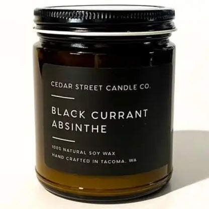 Black Currant + Absinthe Soy Candle - PABOOM