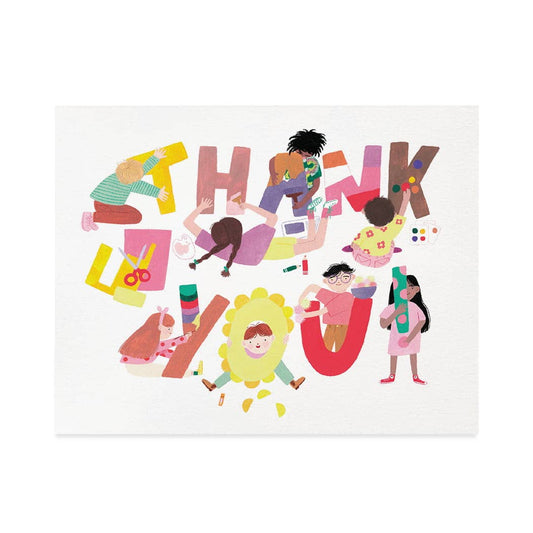 Thank You Party - Thank You Card