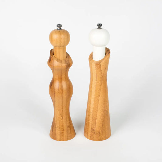 Mr. + Ms. Salt + Pepper Mills