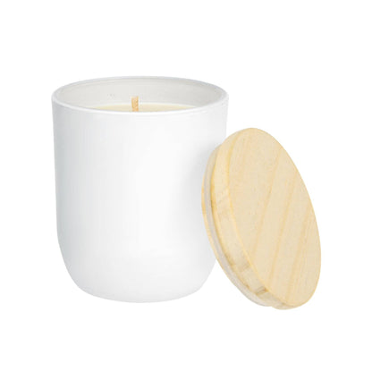 Coconut & Lime White Soy Wax Candle