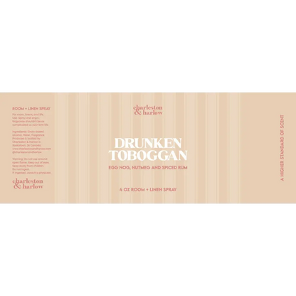 Charleston & Harlow Candle Co. - Drunken Toboggan Room and Linen Spray