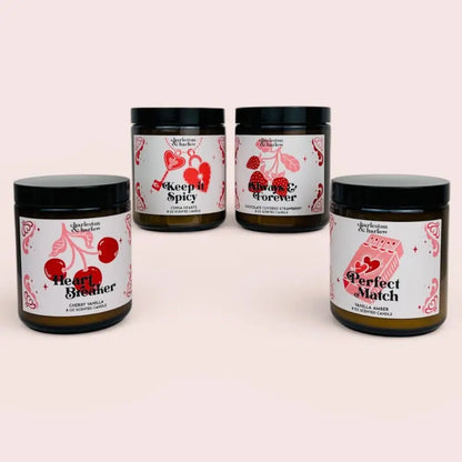 Charleston & Harlow Candle Co. - Keep it Spicy Cinna Hearts Soy
