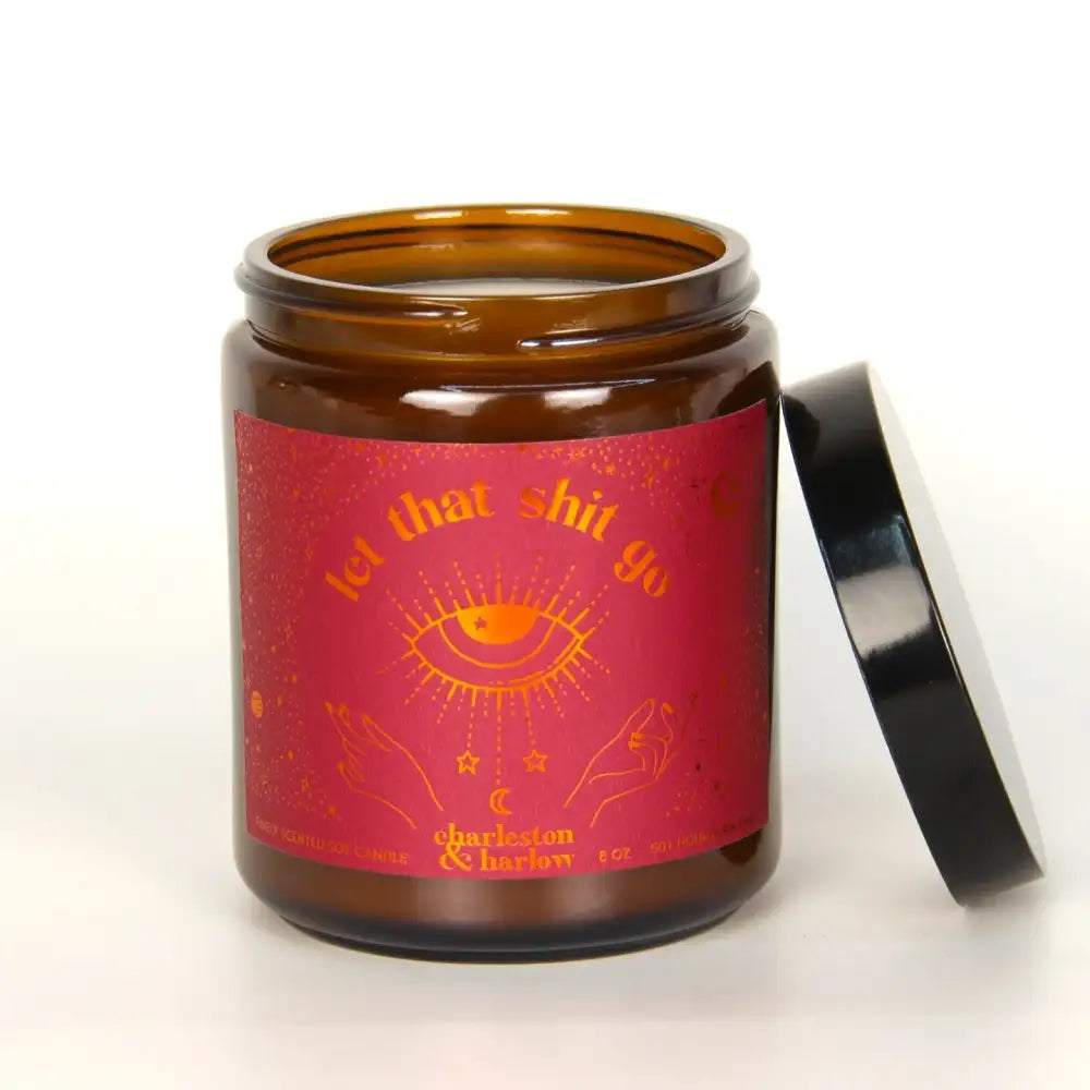 Let That Shit Go Mandarin, Cypress + Acai Candle - PABOOM