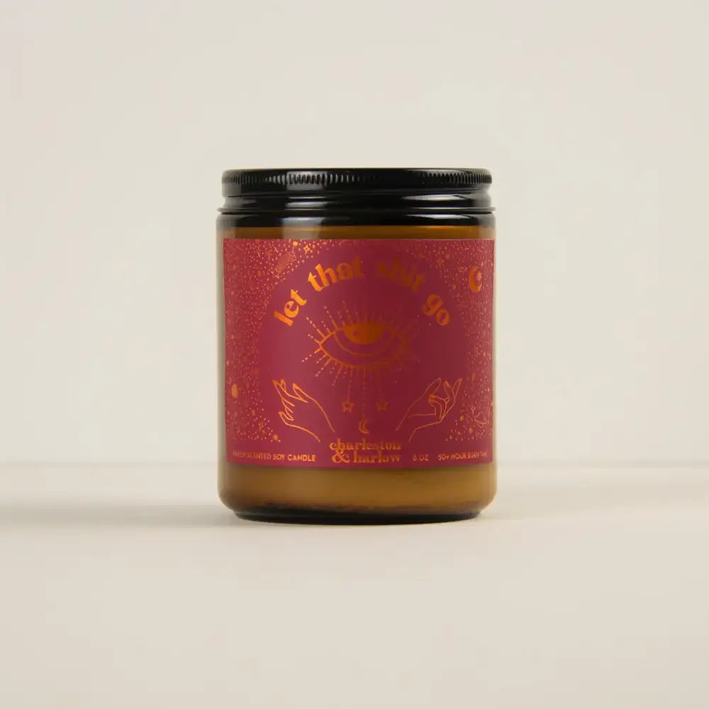 Let That Shit Go Mandarin, Cypress + Acai Candle - PABOOM