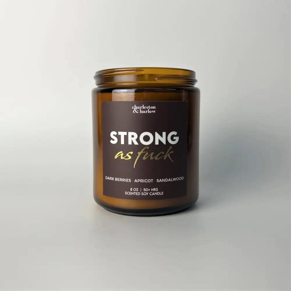 Strong AF Soy Candle - PABOOM