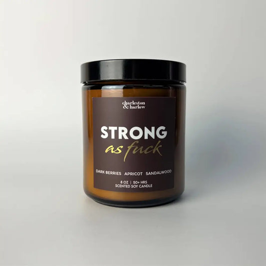 Strong AF Soy Candle - PABOOM