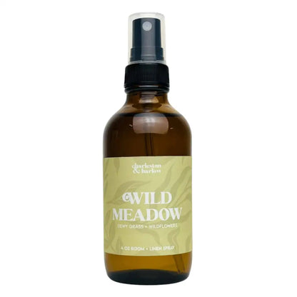Charleston & Harlow Candle Co. - Wild Meadow - Grass Cucumber Wildflowers - Room Spray