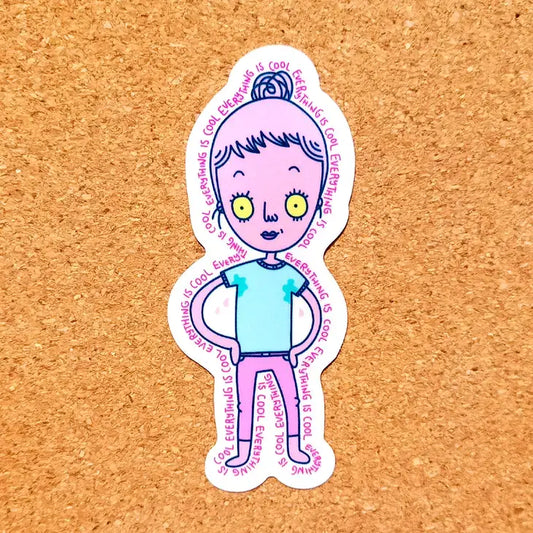 Sweaty Armpits Anxiety Sticker - PABOOM