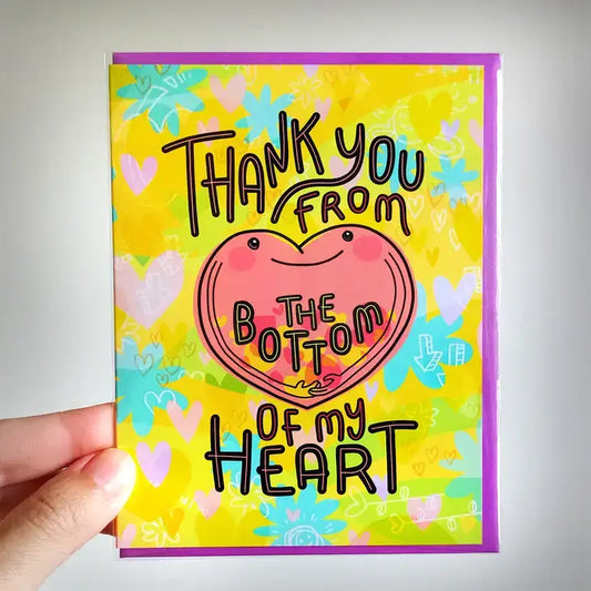 Thank You Bottom Card - PABOOM